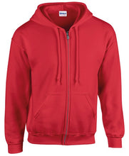 Load image into Gallery viewer, Gildan Heavy Blend Full Zip Hooded Sweatshirt