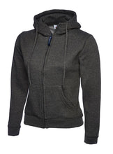 Load image into Gallery viewer, Uneek Ladies Classic Full Zip Hooded Sweatshirt