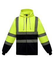 Load image into Gallery viewer, YOKO Hi-Vis Full Zip Hoodie