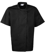 Load image into Gallery viewer, Premier Short Sleeve Chef’s Jacket
