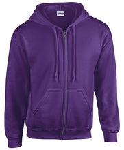 Load image into Gallery viewer, Gildan Heavy Blend Full Zip Hooded Sweatshirt