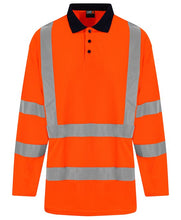 Load image into Gallery viewer, Pro RTX Hi-Vis Long Sleeve Polo