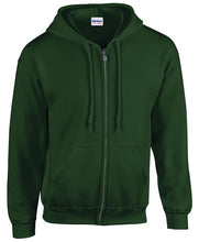 Load image into Gallery viewer, Gildan Heavy Blend Full Zip Hooded Sweatshirt