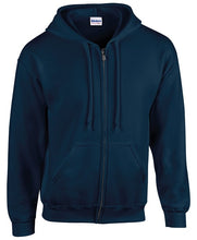 Load image into Gallery viewer, Gildan Heavy Blend Full Zip Hooded Sweatshirt