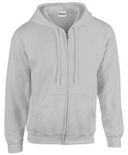 Load image into Gallery viewer, Gildan Heavy Blend Full Zip Hooded Sweatshirt