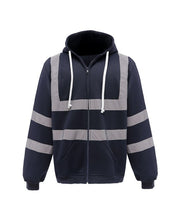 Load image into Gallery viewer, YOKO Hi-Vis Full Zip Hoodie