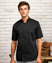 Load image into Gallery viewer, Premier Short Sleeve Chef’s Jacket
