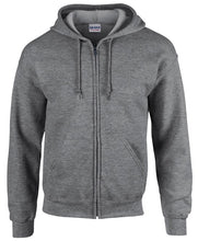 Load image into Gallery viewer, Gildan Heavy Blend Full Zip Hooded Sweatshirt