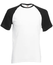 Load image into Gallery viewer, Fruit Of The Loom Short Sleeve Baseball T