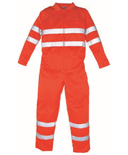 Load image into Gallery viewer, Yoko Hi-Vis Polycotton Coverall