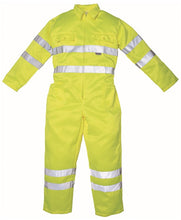 Load image into Gallery viewer, Yoko Hi-Vis Polycotton Coverall