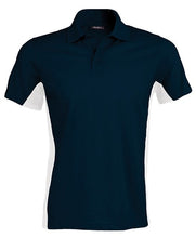 Load image into Gallery viewer, Kariban Flags short sleeve bi-colour polo shirt
