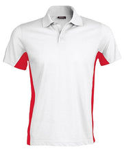Load image into Gallery viewer, Kariban Flags short sleeve bi-colour polo shirt
