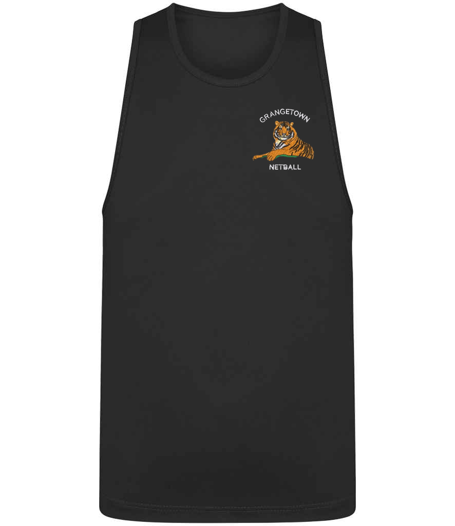 Grangetown Netball Vest black