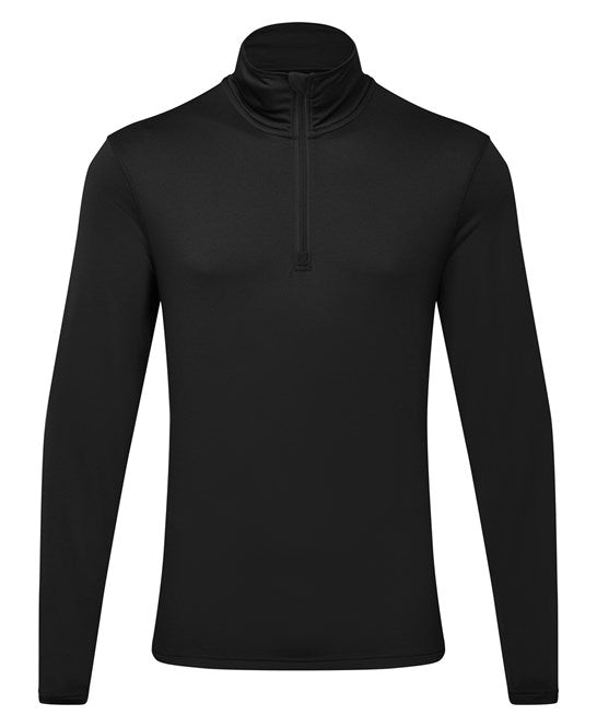 TriDri® long sleeve performance ¼ zip