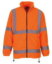 Load image into Gallery viewer, YOKO Hi-Vis Heavyweight Fleece Jacket
