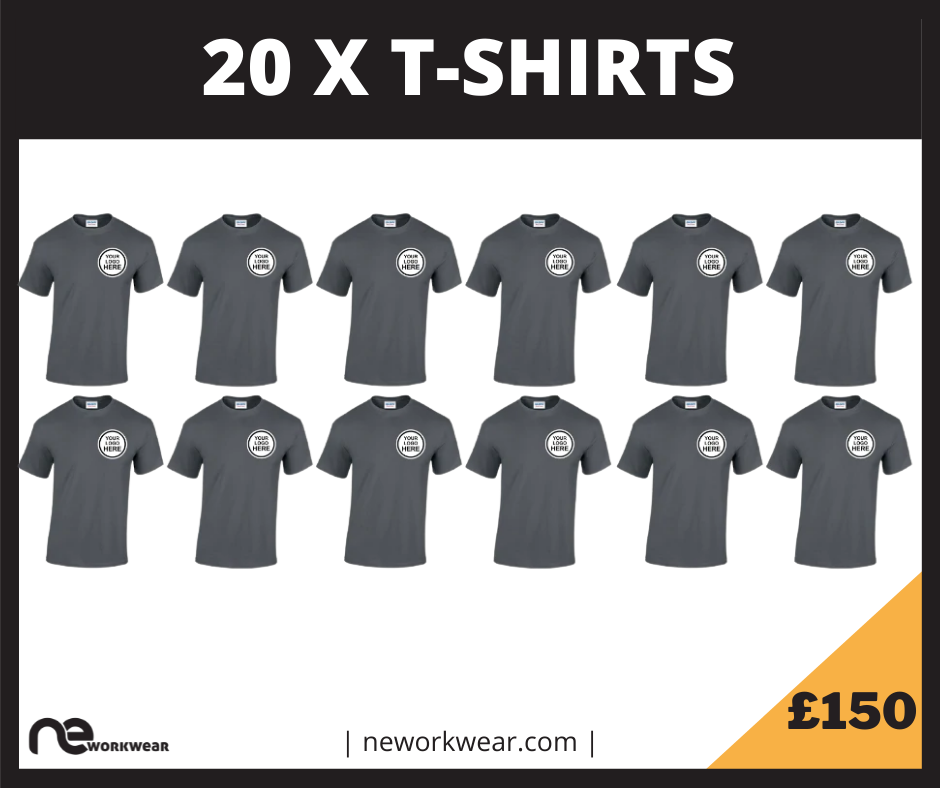 20 x Gildan T-shirts