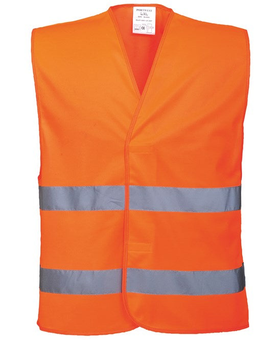 Portwest 2 Band Hi-Vis Vest