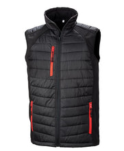 Load image into Gallery viewer, Result Genuine Recycled Black Compass Padded Gilet
