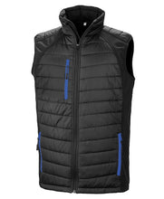 Load image into Gallery viewer, Result Genuine Recycled Black Compass Padded Gilet
