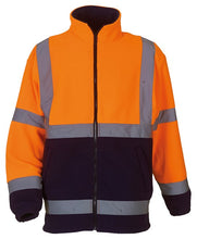 Load image into Gallery viewer, YOKO Hi-Vis Heavyweight Fleece Jacket
