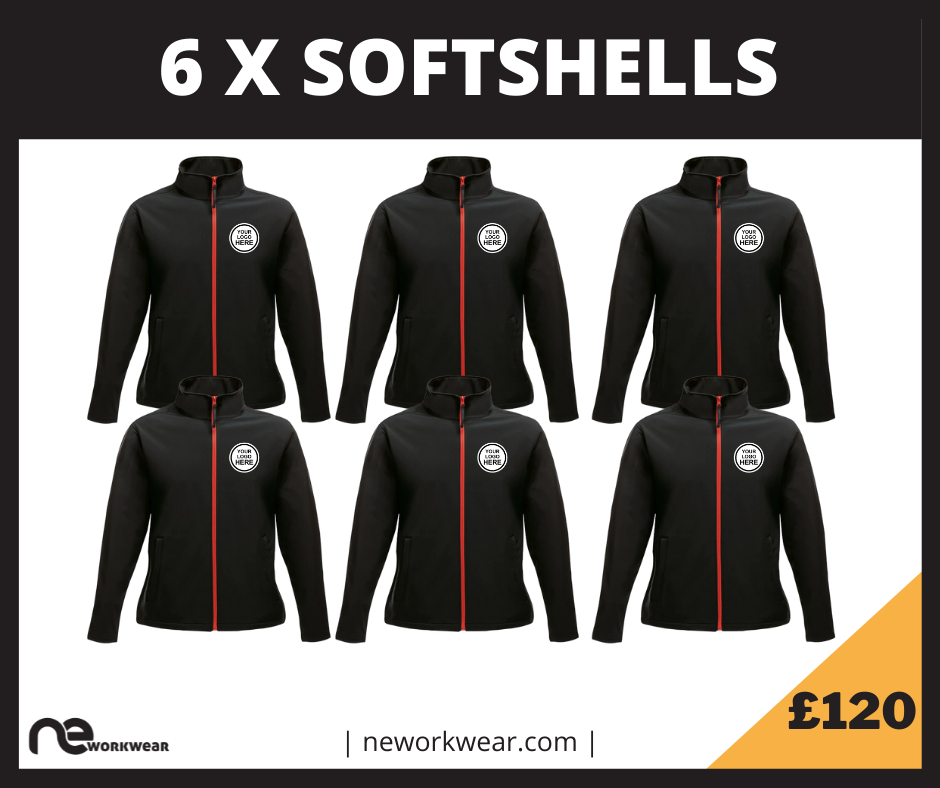 6 x Regatta Ablaze Softshell Jackets Bundle