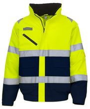 Load image into Gallery viewer, YOKO Hi-Vis Fontaine Flight Jacket
