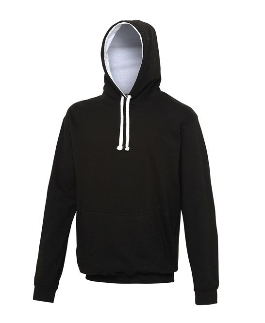 AWDIS Varisity Hoodie Black