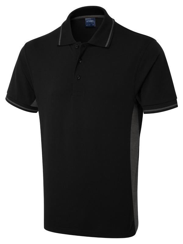 Uneek Two Tone Polo Shirt