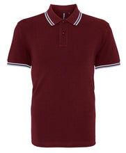 Load image into Gallery viewer, Men’s Classic Tipped Fit Polo
