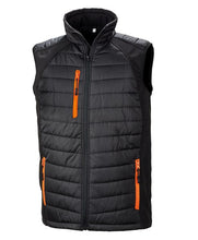 Load image into Gallery viewer, Result Genuine Recycled Black Compass Padded Gilet
