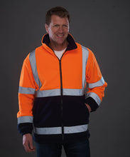 Load image into Gallery viewer, YOKO Hi-Vis Heavyweight Fleece Jacket
