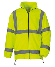 Load image into Gallery viewer, YOKO Hi-Vis Heavyweight Fleece Jacket
