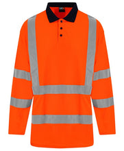 Load image into Gallery viewer, Pro RTX Hi-Vis Long Sleeve Polo
