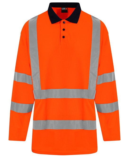 Pro RTX Hi-Vis Long Sleeve Polo