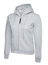 Load image into Gallery viewer, Uneek Ladies Classic Full Zip Hooded Sweatshirt
