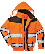 Load image into Gallery viewer, Portwest Hi-Vis Classic Bomber Jacket
