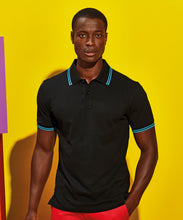 Load image into Gallery viewer, Men’s Classic Tipped Fit Polo
