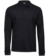 Load image into Gallery viewer, Tee Jays Luxury Stretch Long Sleeve Polo Shirt
