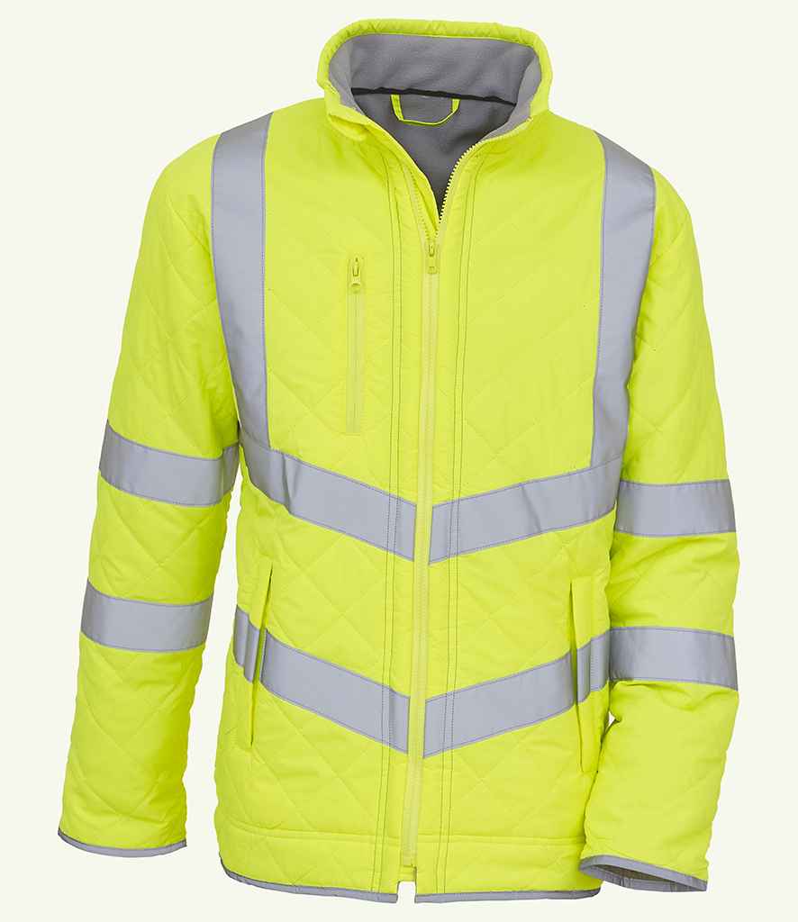 Yoko Hi-Vis Kensington Jacket | Yellow