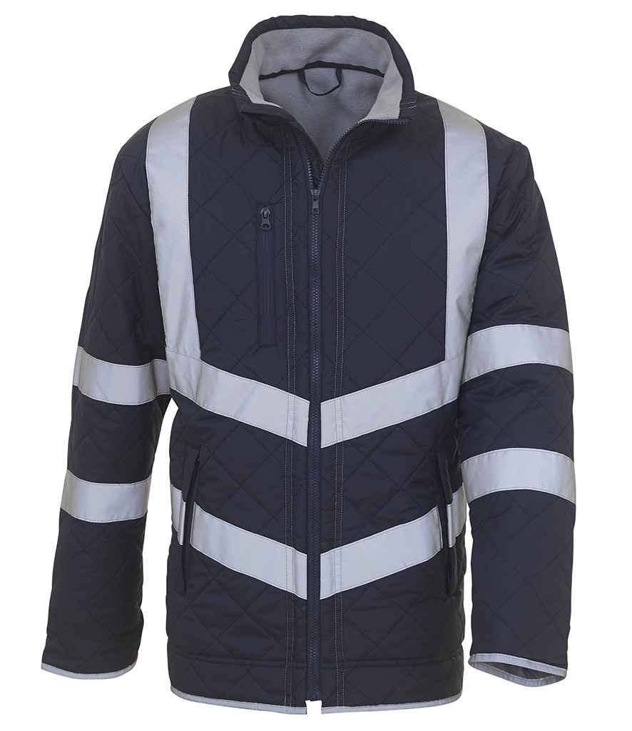 Yoko Hi-Vis Kensington Jacket | Navy